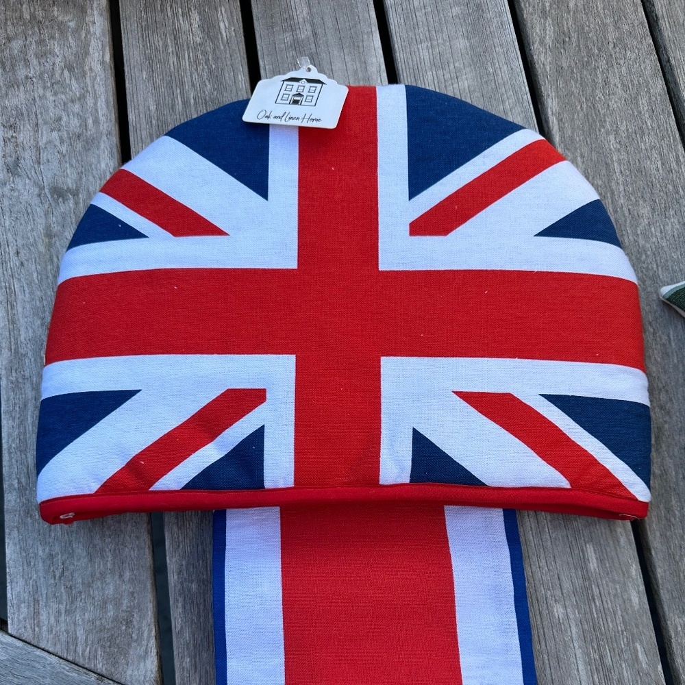 Union Jack Tea Cosy and Tea Towel